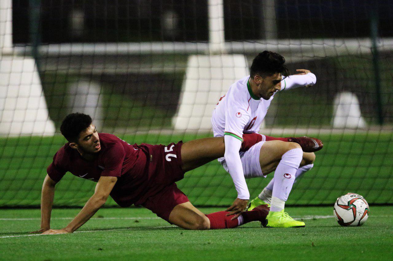 گزارش تصویری دیدار تیم ملی امید ایران و قطر