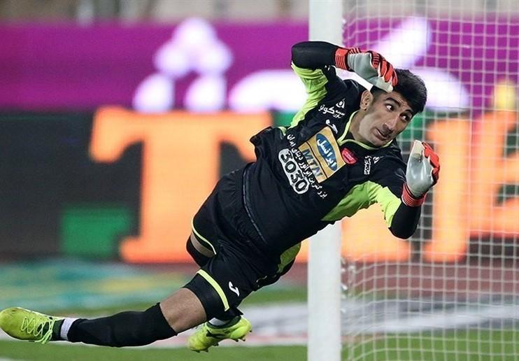رکورد خاص سنگربان پرسپولیس در لیگ قهرمانان آسیا
