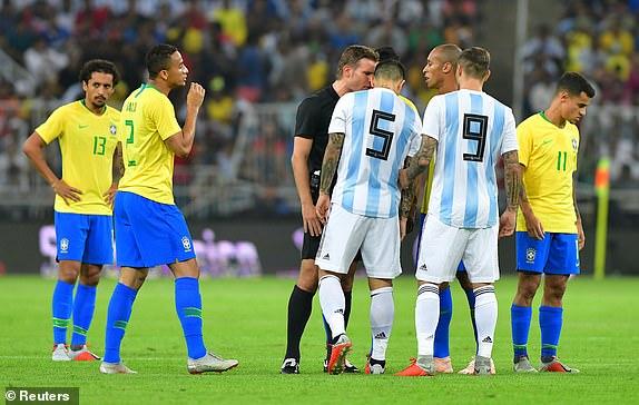  برزیل 1 - 0 آرژانتین؛ پیروزی در وقت های اضافه