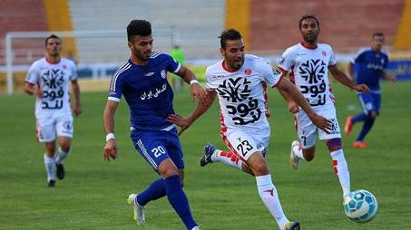 
پیروزی استقلال خوزستان مقابل پدیده در نیمه اول

