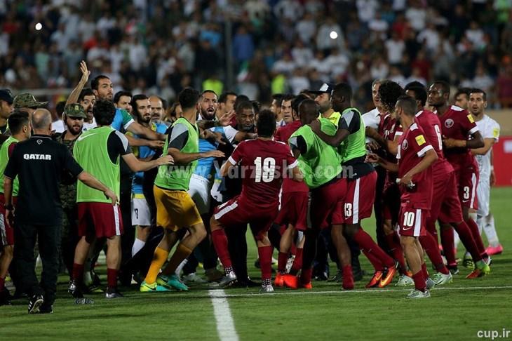 بازی ایران و قطر قربانی داد