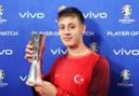 آردا گولر؛ بهترین بازیکن دیدار ترکیه - گرجستان