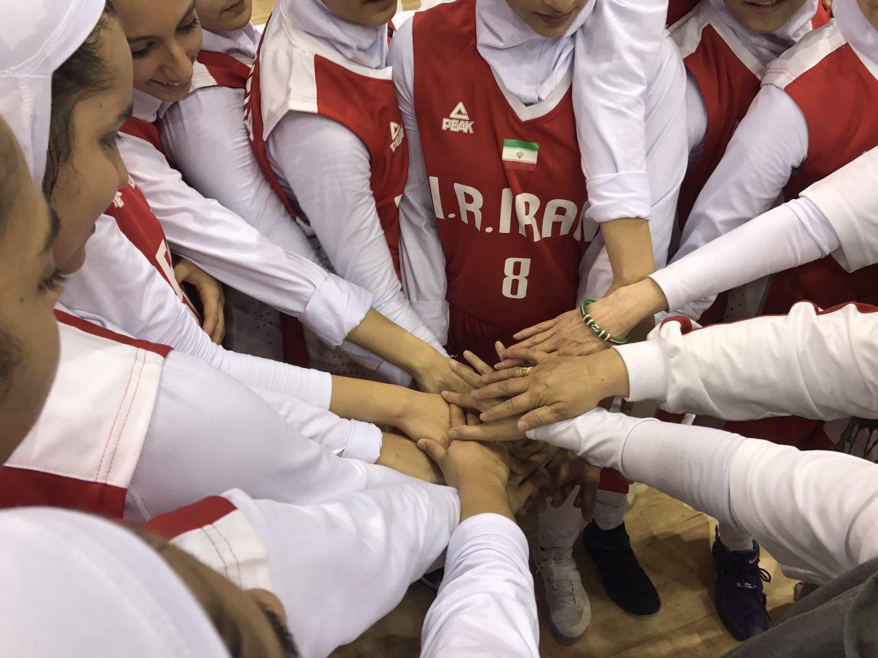 پیروزی ارزشمند دختران بسکتبالیست در مسابقات آسیایی/ دیدار نفس گیر با سریلانکا بسود ایران به پایان رسید