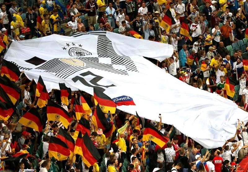 تصاویری بسیار دیدنی از پیروزی دقایق پایانی آلمان مقابل سوئد 
