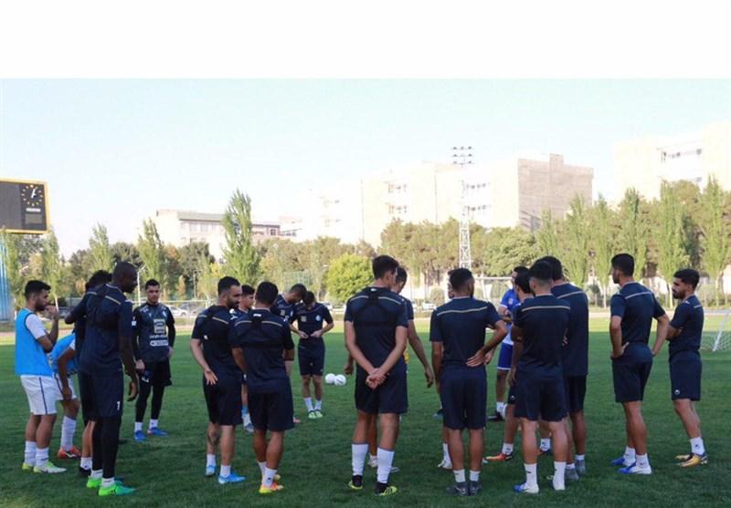 گزارش تمرین نوبت صبح استقلال در غیاب 10 بازیکن