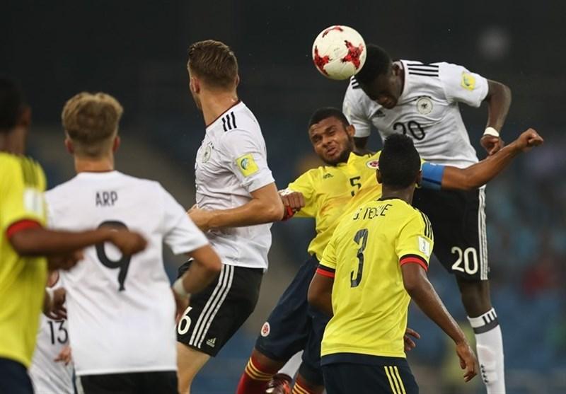 پیروزی پرگل  تیم‌ نوجوانان  آلمان مقابل کلمبیا 