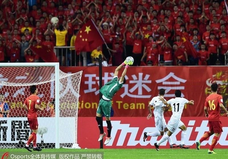 ابراز رضایت بازیکنان چین از کسب یک امتیاز برابر ایران