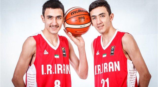 حضور دو قلوهای بسکتبالیست در ترکیب ایران توجه‌ها را به خود جلب کرد!