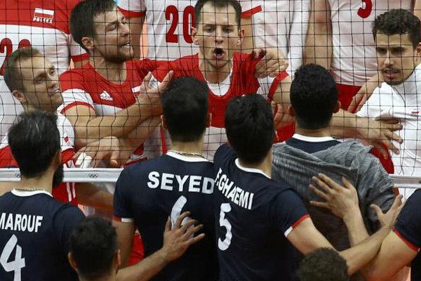 روایت خبرگزاری آلمانی از درگیری بازیکنان والیبال ایران و لهستان