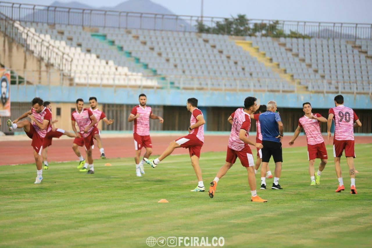 گزارش تصویری آخرین تمرین تیم فوتبال آلومینیوم اراک پیش از دیدار با تراکتور تبریز