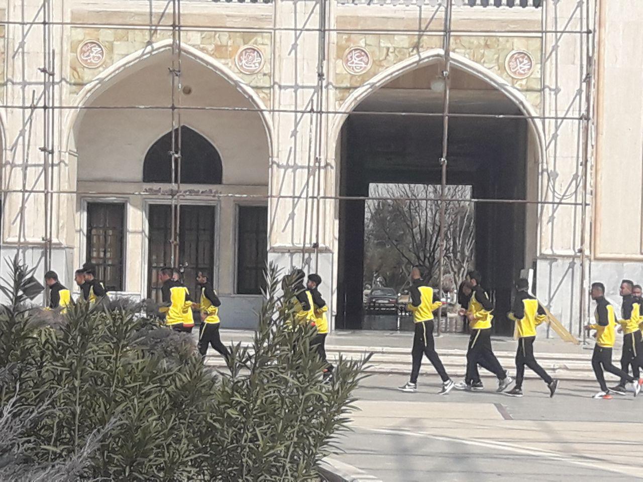 گزارش تصویری : تمرین شهرداری بم پیش از دیدار برابر مقاومت تهران در جوار مرقد امام خمینی (ره)