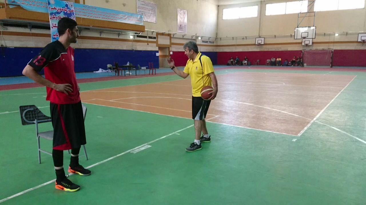 گزارش تصویری / اولین مرحله اردوی انتخابی تیم ملی بسکتبال سه نفردانشگاه پیام نور کشور 
