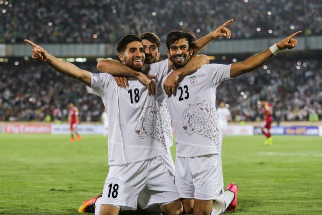 تمرین تیم ملی فوتبال ایران در پژوهشگاه نفت
