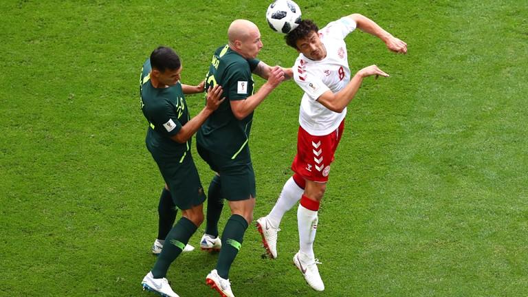 جام جهانی 2018 / دانمارک و استرالیا امتیازات را تقسیم کردند