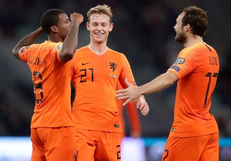 مرحله انتخابی رقابت‌های یورو ۲۰۲۰ با برتری تیم‌ ملی هلند ادامه یافت