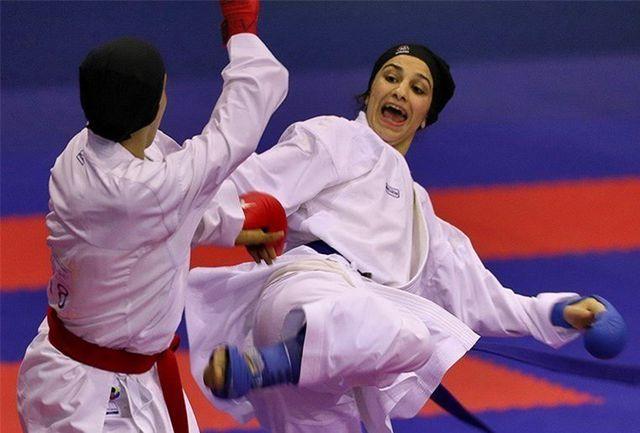 اولین مدال برای دختران کاراته کای ایران