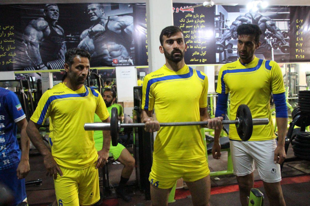 گزارش تصویری : تمرینات بدنسازی تیم استقلال رامشیر زیر نظر عباس میرسالاری