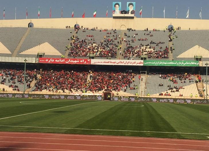  5 هزار پرسپولیسی در ورزشگاه آزادی +  عکس 