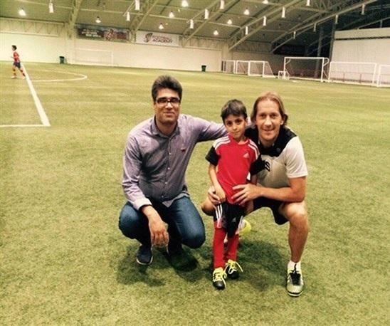 اعجوبه 6 ساله ایرانی  به رئال مادرید پیوست +عکس
