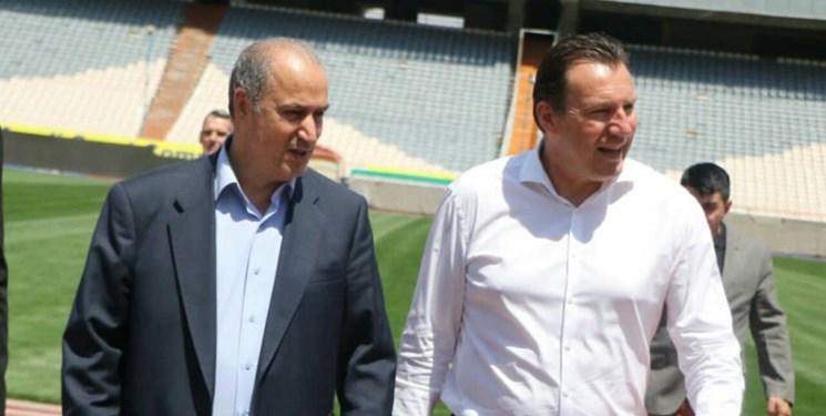 قرارداد ویلموتس با فدراسیون فوتبال ایران امضا شد