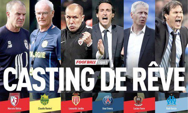 بزرگان مربیگری جهان در لیگ فرانسه 2018