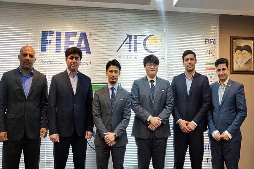 نمایندگان کنفدراسیون آسیا داوری فوتبال ایران را ارزیابی کردند
