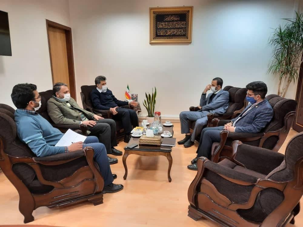 دیدار مدیرعامل باشگاه ذوب آهن با مدیرکل صداو سیمای اصفهان