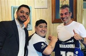  رسمی؛ مارادونا به عرصه فوتبال بازگشت/ باشگاه آرژانتینی امیدوار شد