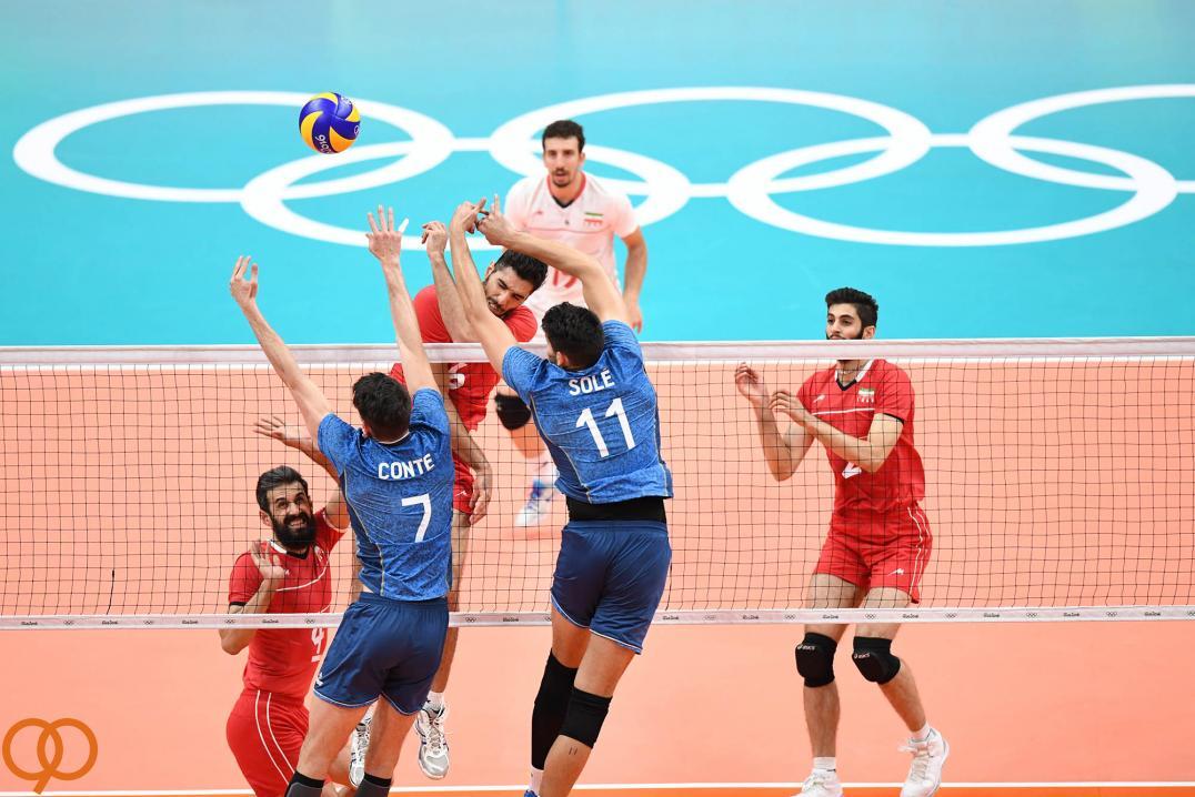 تصاویر: والیبال المپیک ۲۰۱۶ / ایران ۰ - ۳ آرژانتین