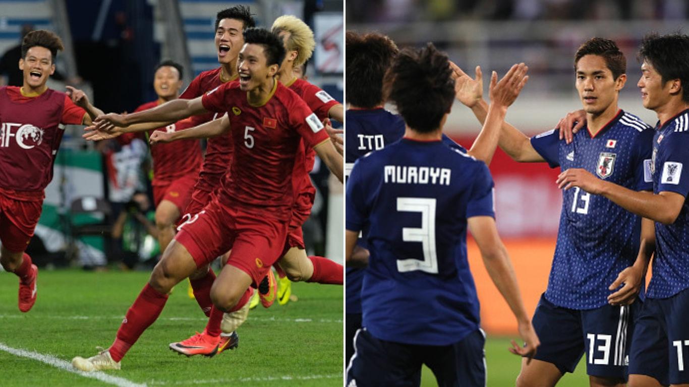 رونمایی از ترکیب دو تیم ژاپن و ویتنام 