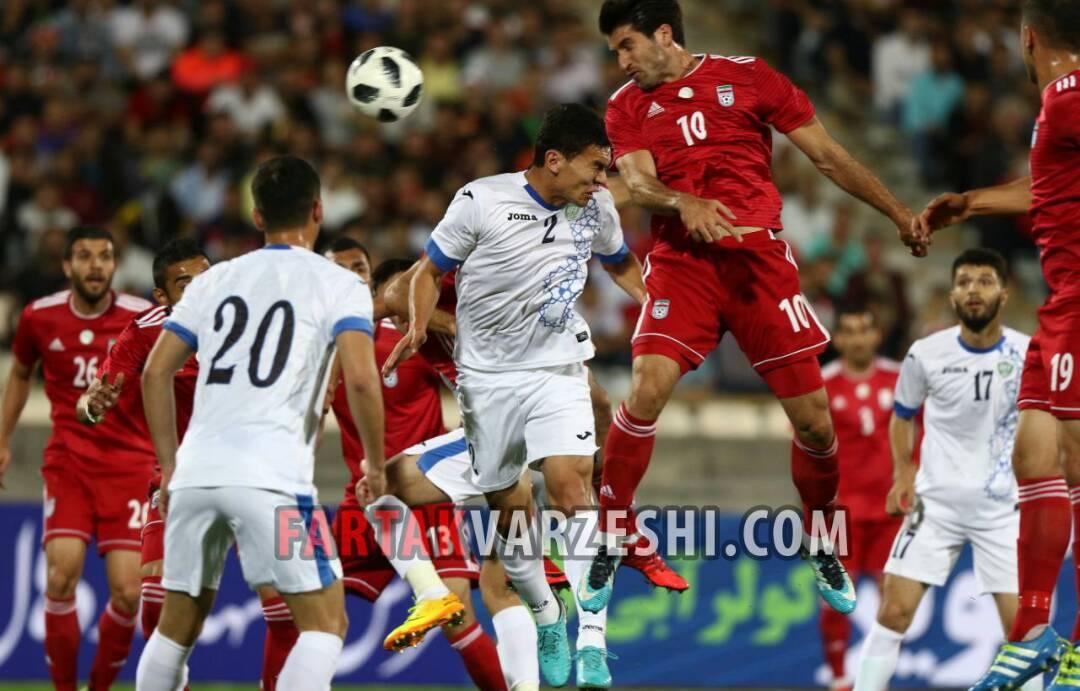ایران1-0 ازبکستان/ پیروزی شاگردان کی روش در بازی خداحافظی
