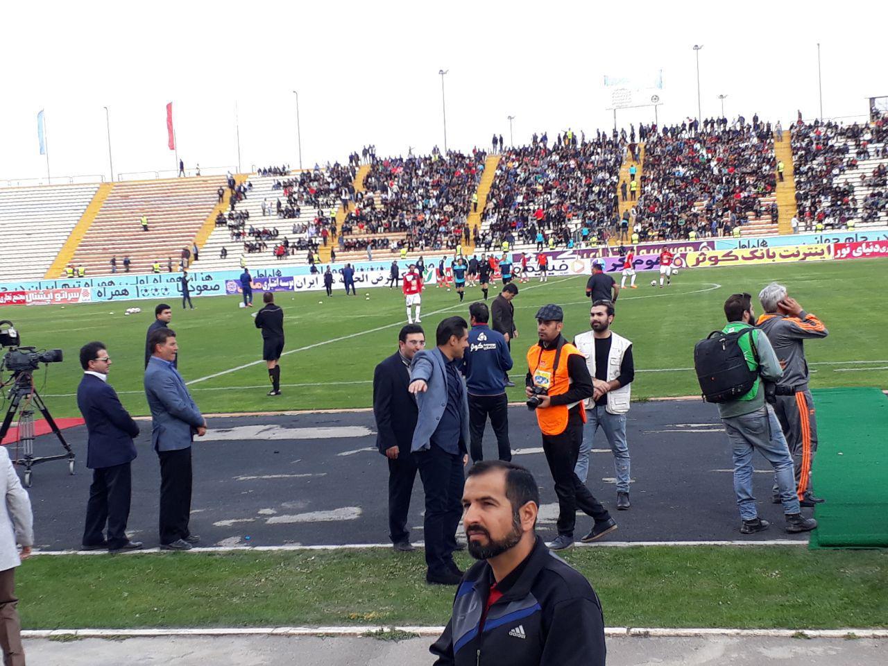 ورزشگاه ثامن مشهد هم اکنون + فیلم