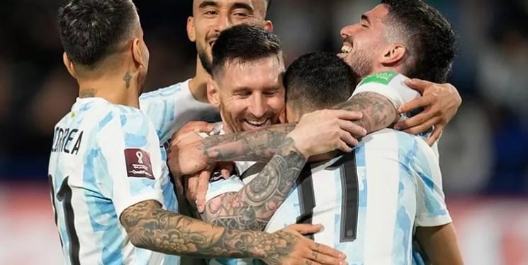 انتخابی جام جهانی| پیروزی آرژانتین با رسیدن مسی به رکورد جدید