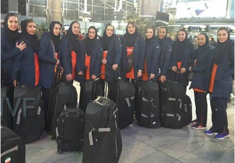 تیم ملی والیبال بانوان ایران امشب راهی ویتنام می‌شود