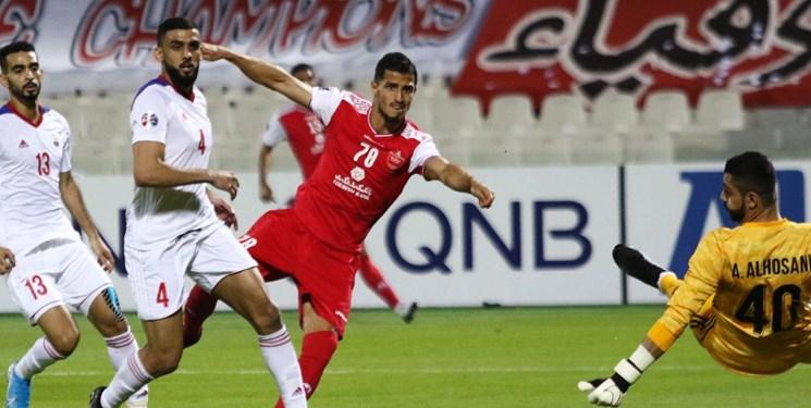 لیگ فوتبال امارات| حریف پرسپولیس مقابل قعرنشین از شکست گریخت