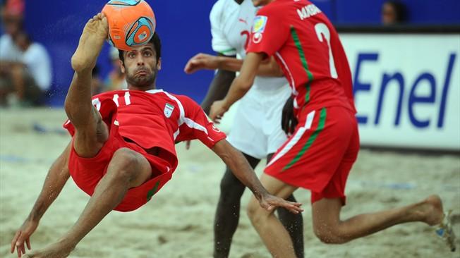 پیروزی تیم ملی فوتبال ساحلی ایران برابر تاهیتی 