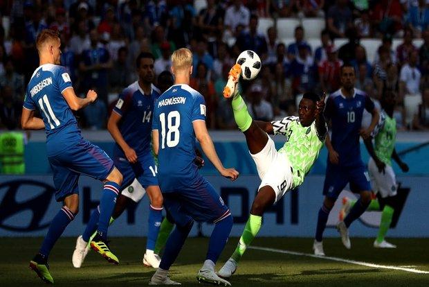 نیجریه 2 - ایسلند 0 / پیروزی عقاب های سبز مقابل وایکینگ ها