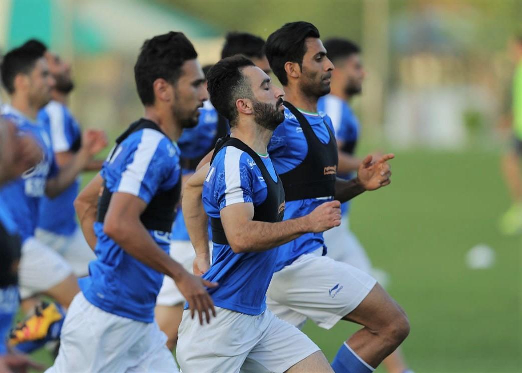 گزارش تمرین امروز استقلال؛فوتبال درون تیمی جدیِ آبی‌ها زیر نظر کادرفنی