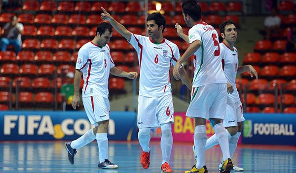 برتری تیم ملی فوتسال ایران مقابل ژاپن