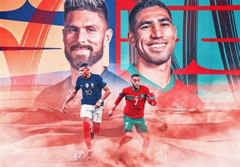 
گزارشگران فوتبال امشب فرانسه ـ مراکش را بشناسید
