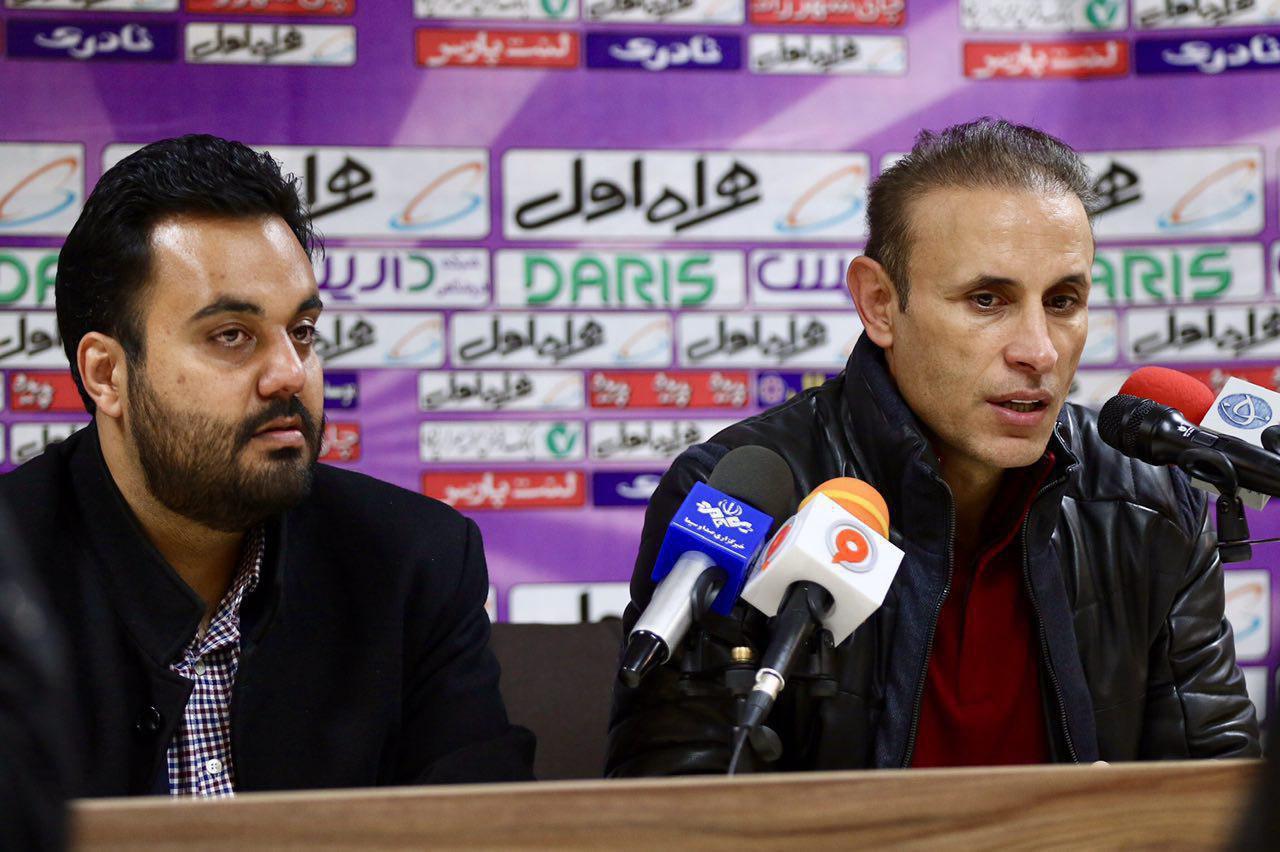 گل‌محمدی: از نتیجه راضی‌ام اما از شکل بازی نه/ فعلاً نیازی به اضافه شدن بازیکنی جدید نمی‌بینم